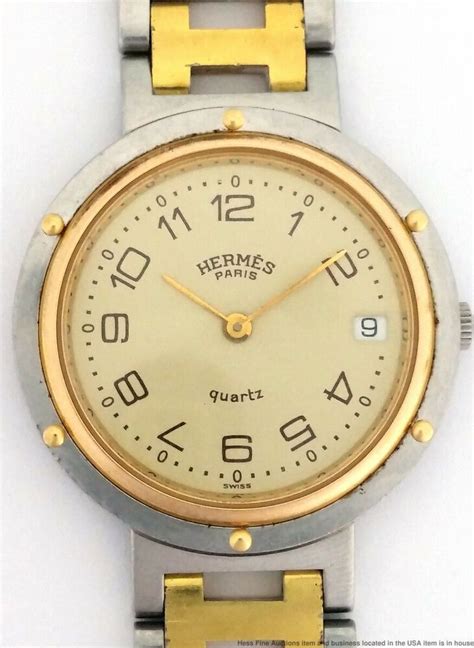 vintage hermes bangle watch|hermes unisex 210107.